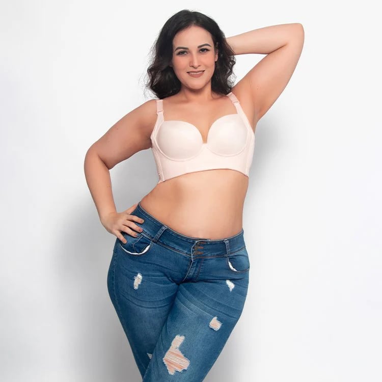 Soutien-Gorge Fashion Deep Cup Sculptant Avec Maintien Optimal, Effet Push-Up Et Amélioration De La Posture Bras Electro Paris