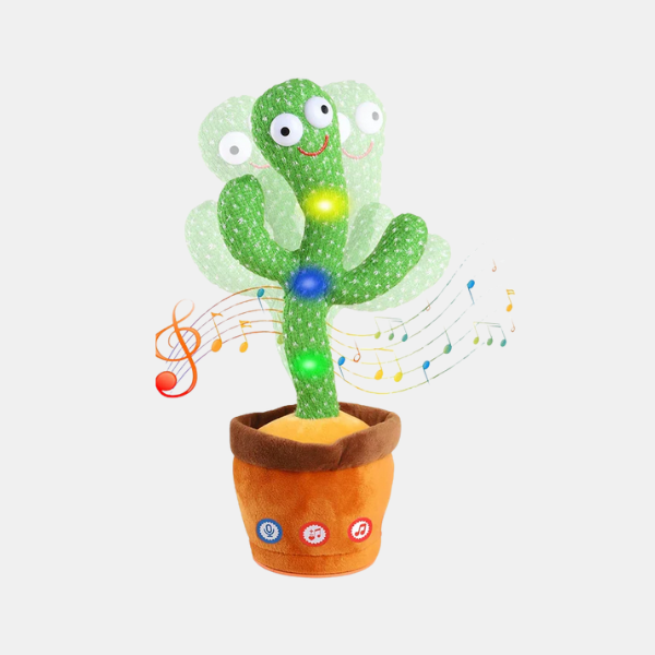 Peluche Cactus Dansant pour Enfants – Jouet Interactif qui Chante et Parle Peluches Electro Paris