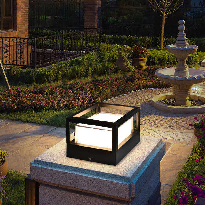 Lumière de Jardin Cylindrique en Aluminium – Éclairage Extérieur Étanche LED Outdoor Lights Electro Paris