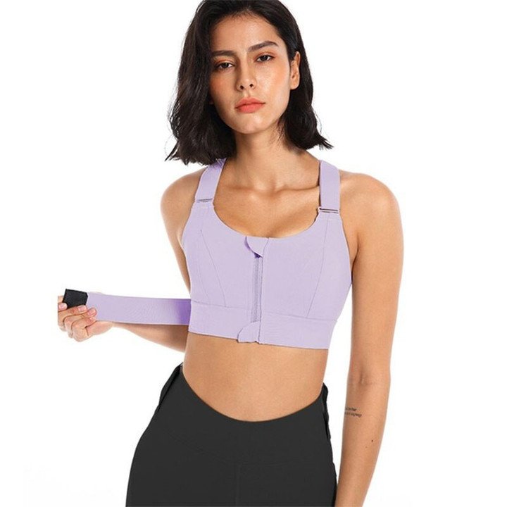 Brassière De Sport Ajustable Pour Femmes Avec Maintien Optimal Et Confort Supérieur Undergarment Electro Paris Violet S