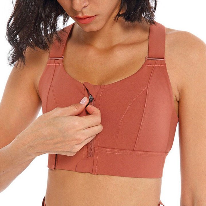 Brassière De Sport Ajustable Pour Femmes Avec Maintien Optimal Et Confort Supérieur Undergarment Electro Paris Rouge S