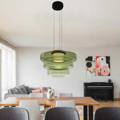 Lampe Suspendue – Lámpara Colgante De Vidrio Estilo Moderno Ceiling Light Electro Paris