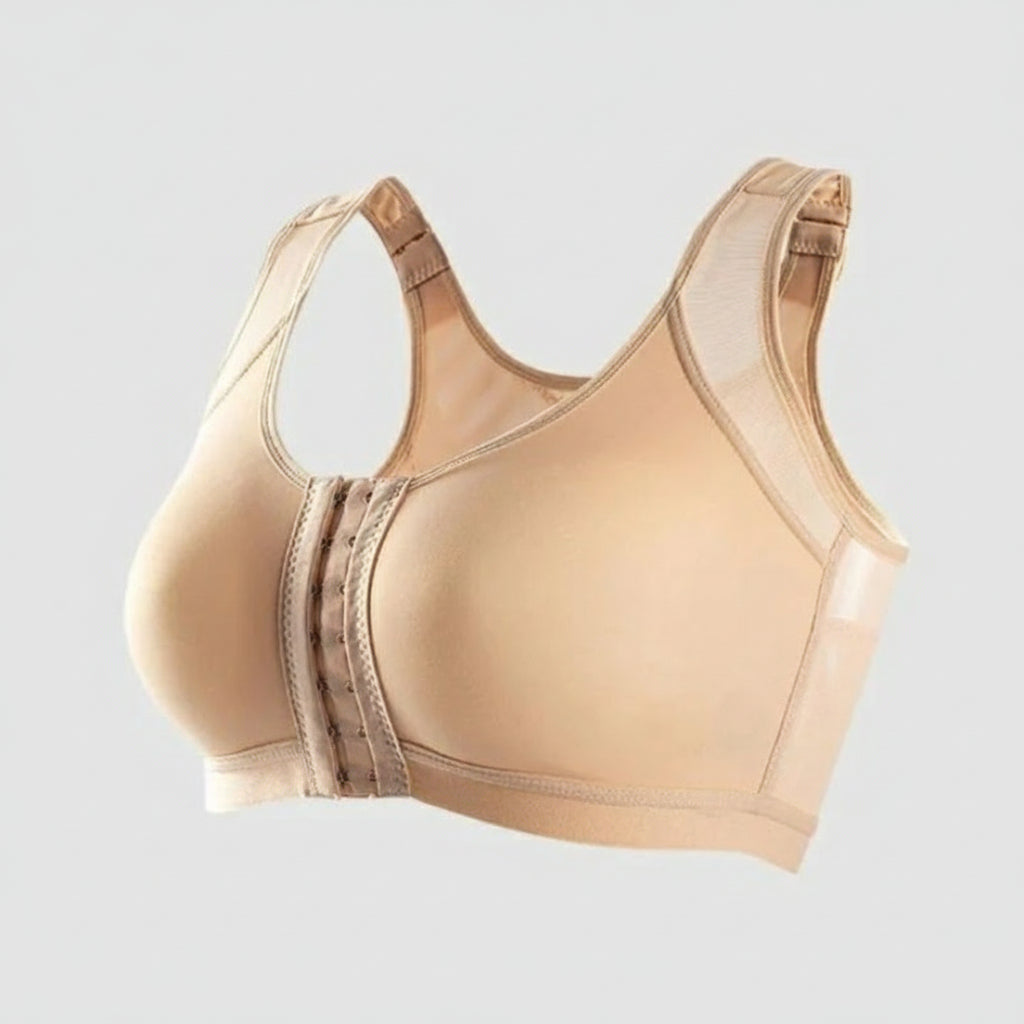 Correcteur De Posture Pour Femmes Avec Soutien Du Dos Et Bandes Croisées Ajustables Undergarment Electro Paris Beige S