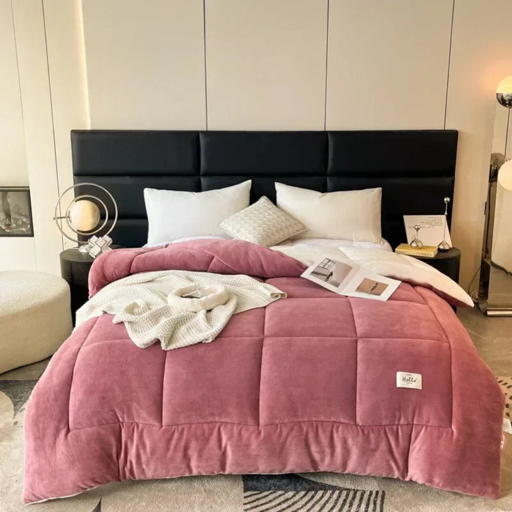 Couverture Épaisse et Pondérée – Chaleur Douce et Réconfortante pour l’Hiver Blankets Electro Paris Rosa 150*200 cm 4 livres