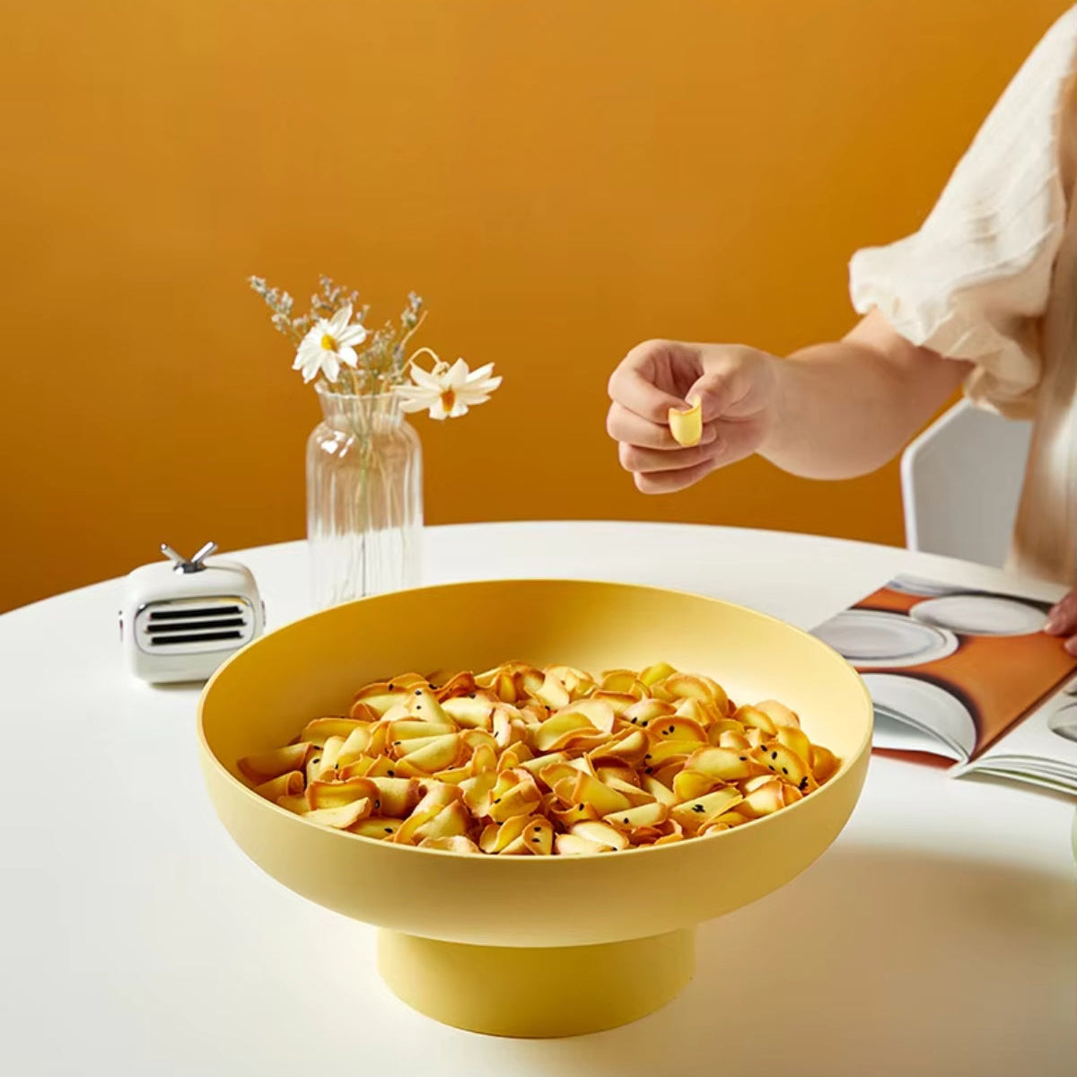 Bol De Service Vintage En Céramique – Élégance Rétro Pour Votre Cuisine Bowl Electro Paris