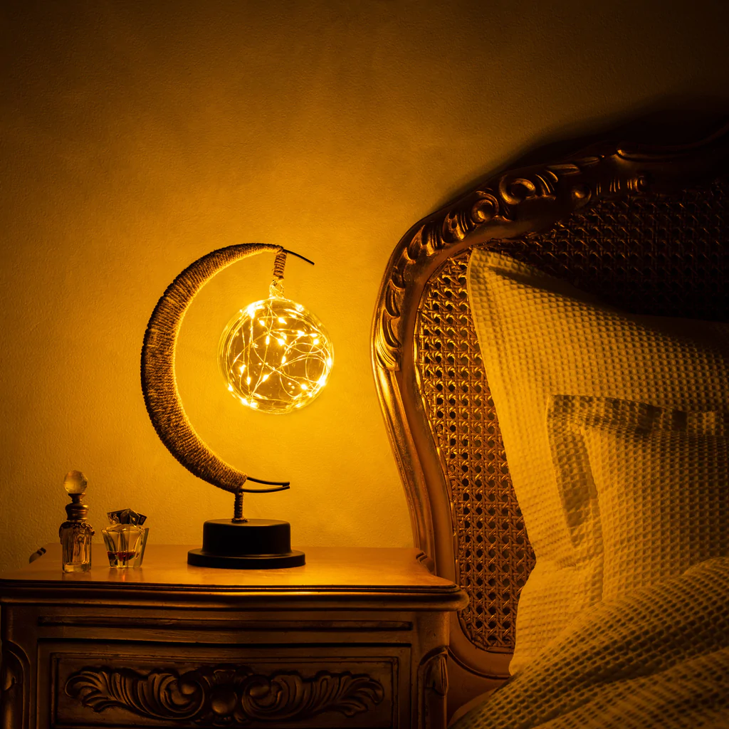 Lampe De Lune Décorative Avec Lumière Douce Pour Créer Une Ambiance Apaisante Et Céleste lampe de table Electro Paris