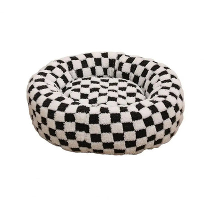 Quality Round Donut Dog Bed – Lit Rond Douillet Pour Chiens Et Chats Pour Détente Ultime Et Confort Apaisant Quality Round Donut Dog Bed Electro Paris