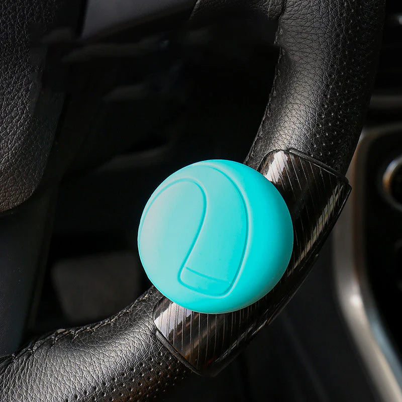 Bouton de Volant Universel – Poignée de Rotation 360° pour une Conduite Facile Car accessories Electro Paris Bleu
