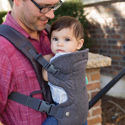 Porte-Bébé Ergonomique 4-en-1 Pour Nouveau-Nés Et Tout-Petits Avec Bretelles Rembourrées Et Ceinture Large Baby Carrier Electro Paris