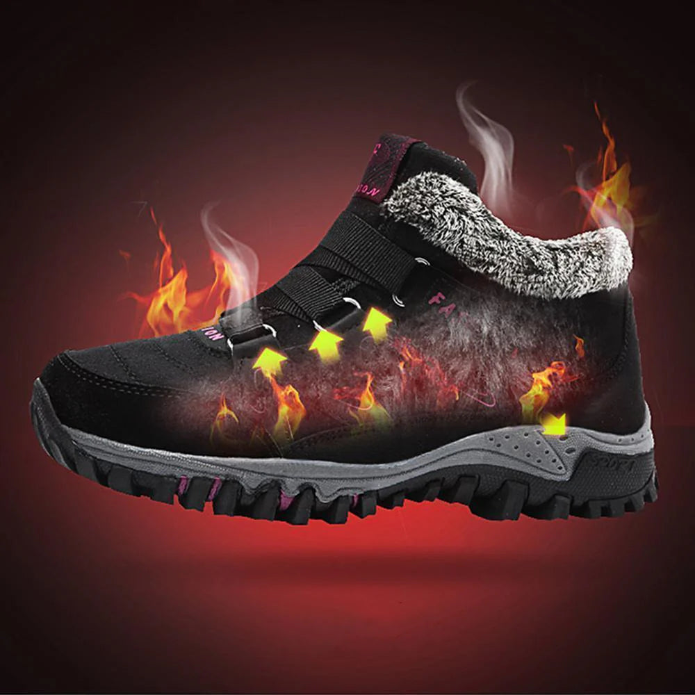 Raquettes à Neige Doublées de Fourrure Chaude pour Couple Éclairage mural Electro Paris