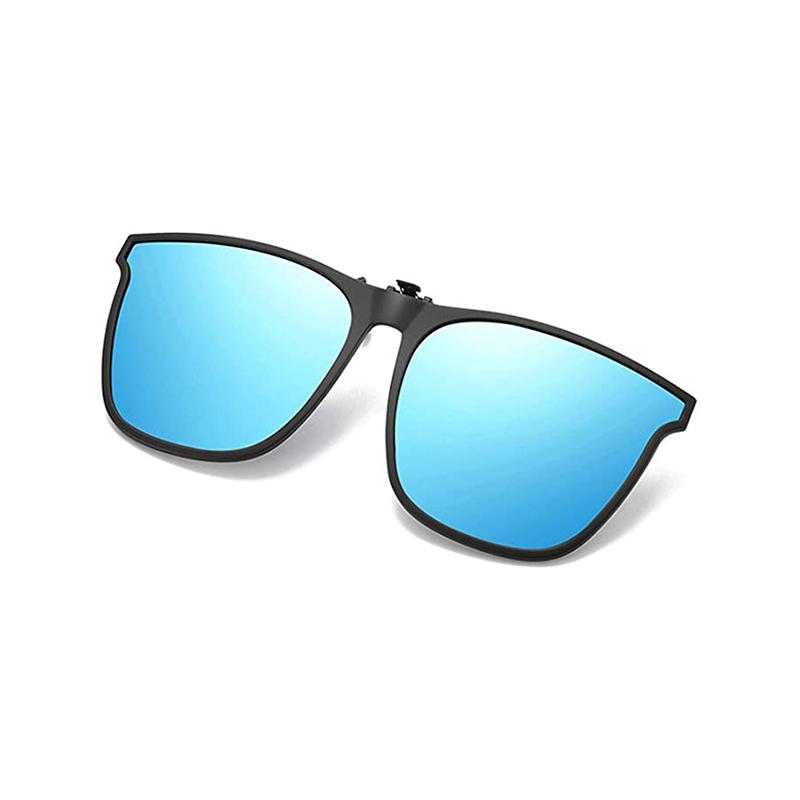Lunettes de Soleil Polarisées Clip-On Relevables – Protection UV Instantanée Sunglasses Electro Paris Bleu