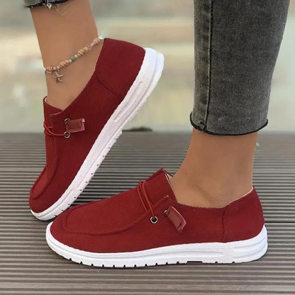 Chaussures de randonnée slip-on pour femmes – Confort et style sans effort Women Shoes Electro Paris Rouge 36