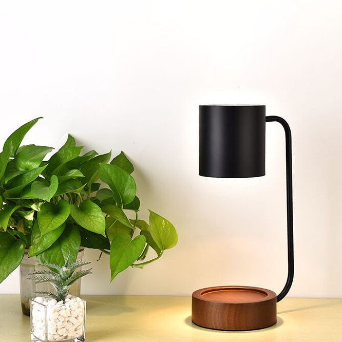 Lampe De Table Minimaliste En Bois Avec Gradateur Et Fonction Minuterie Table Lamps Electro Paris