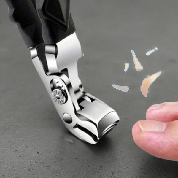 Coupe-Ongles De Précision En Acier Chirurgical Avec Lame Courbée Et Poignée Ergonomique