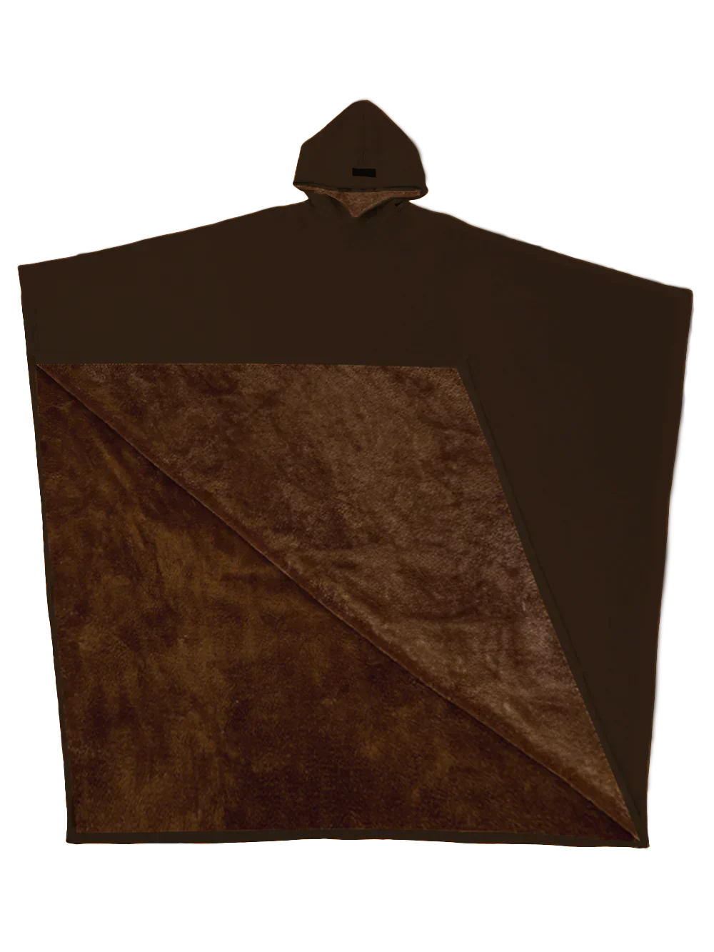 Couverture À Capuche Oversize Douce Et Confortable Pour Moments De Détente Et Journées Cocooning Hoodies Electro Paris Marron Une taille