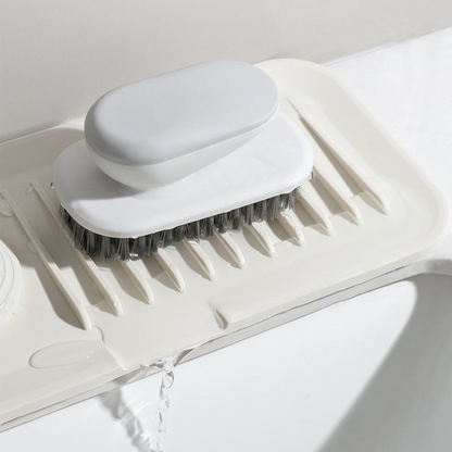 Tapis d’égouttage en silicone pour cuisine et salle de bain – Conception inclinée pour un séchage rapide Drainage Mat Electro Paris