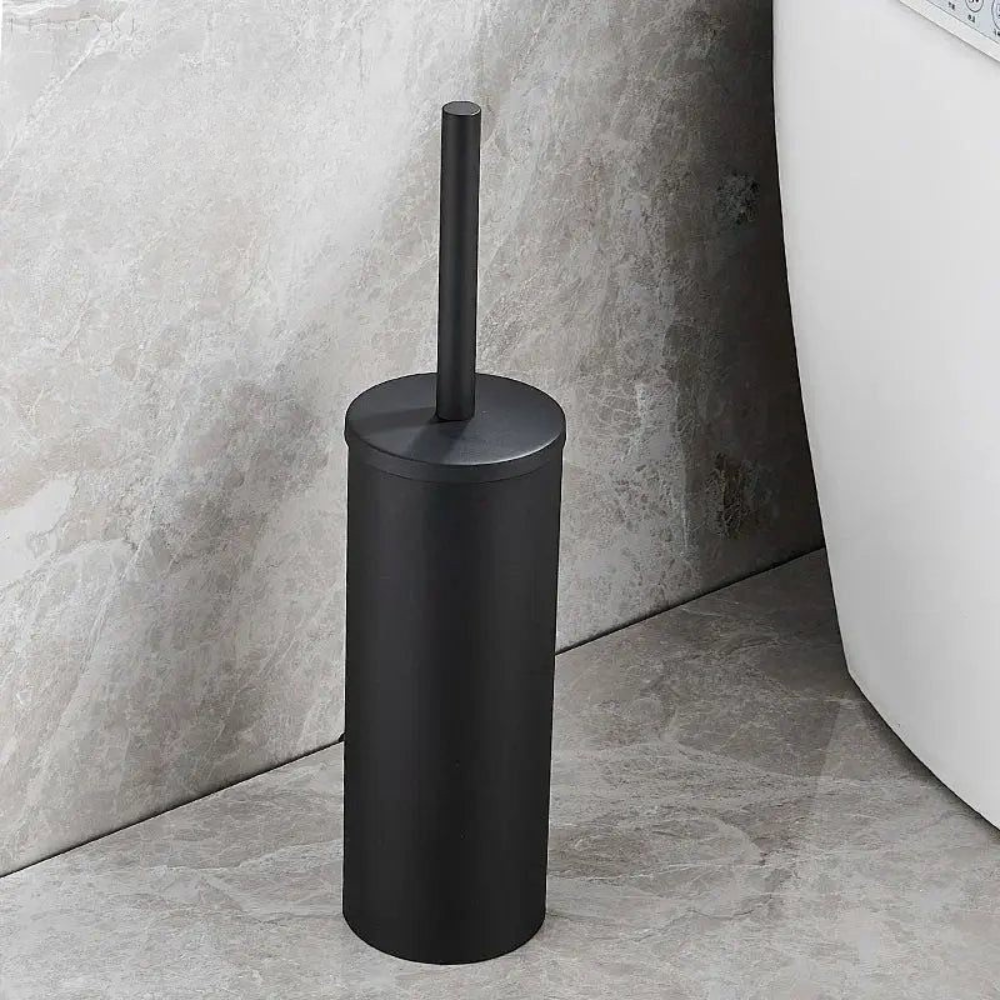 Brosse de Toilette – Brosse Murale Auto-Nettoyante pour Salle de Bain Moderne Bathroom Accessories Electro Paris Noir Terrasse