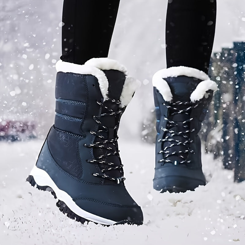 Bottes D’Hiver Avec Pelsfôr Pour Femmes Vanntette Et Sklisikre Pour Confort Et Sécurité Women Shoes Electro Paris