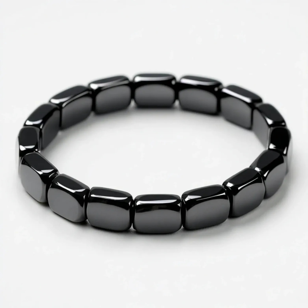 Bracelet Hématite pour Homme – Élégance, Force & Énergie Stylée Bracelets Electro Paris