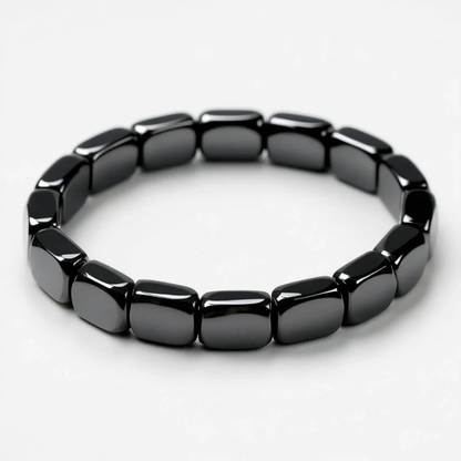 Bracelet Hématite pour Homme – Élégance, Force & Énergie Stylée Bracelets Electro Paris