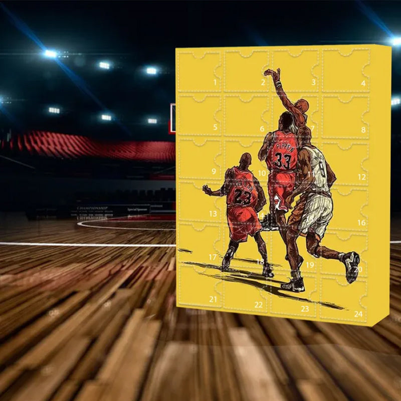 Calendrier De L’Avent Inspiré Du Basketball Pour Une Attente Festive Et Passionnée Advent calendar Electro Paris