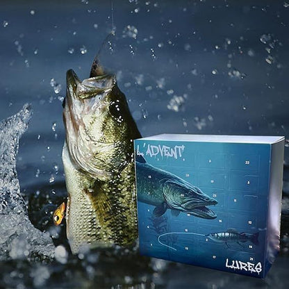 Calendrier De L’Avent – Coffret De Pêche De Noël 2025 Pour Amateurs De Pêche Christmas Fishing Blind Box Electro Paris