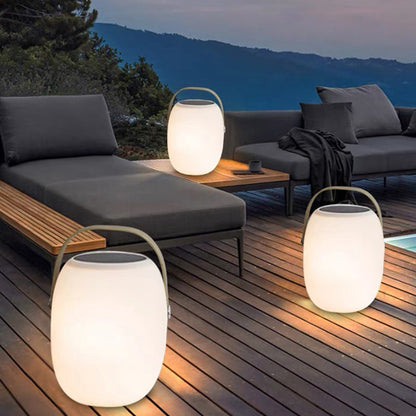 Éclairage Extérieur Solaire Portable en Panier avec LED Décorative Étanche Table Lamps Electro Paris