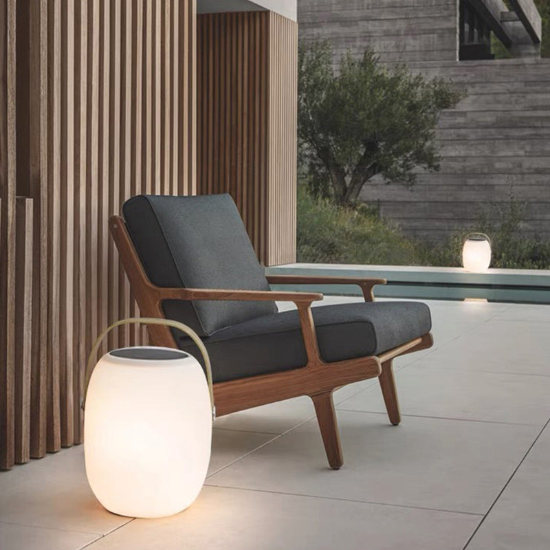 Éclairage Extérieur Solaire Portable en Panier avec LED Décorative Étanche Table Lamps Electro Paris