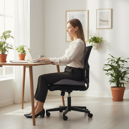 Coussin Ergonomique de Siège Pour Soulager la Douleur Pendant de Longues Périodes Assises Back & Lumbar Support Cushions Electro Paris