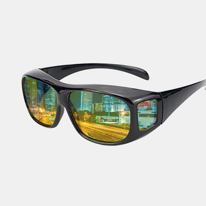 Lunettes De Conduite Nocturne Anti-Éblouissement Avec Technologie GlareCut Pour Sécurité Maximale Eyeglasses Electro Paris Noir