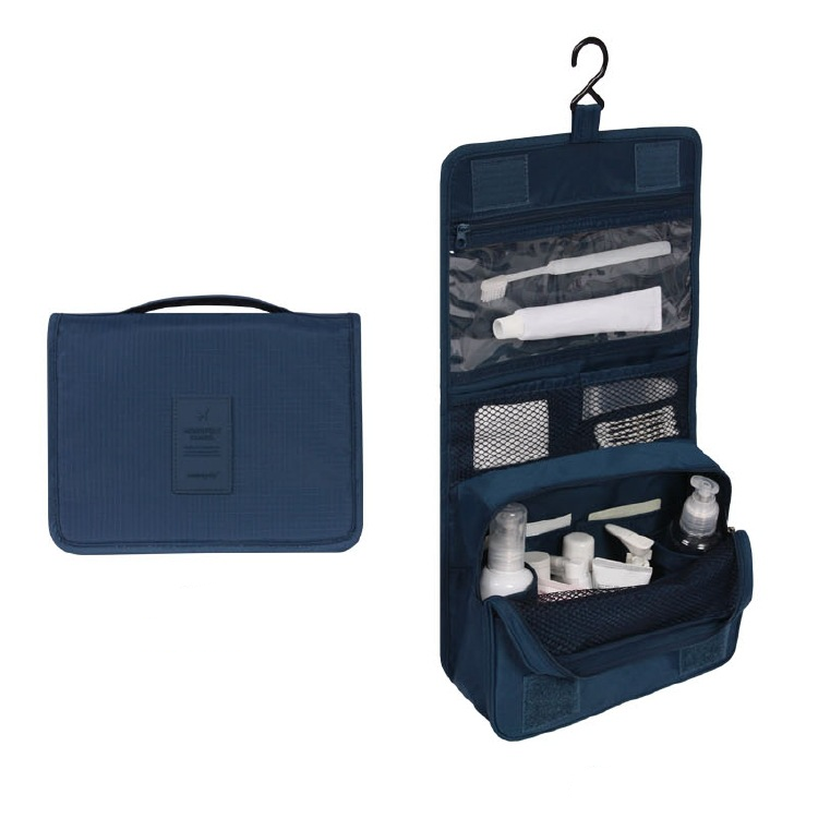 Sac De Voyage Élégant Et Pratique Pour Organisation Facile Des Toilettes Et Cosmétiques Cosmetic & Toiletry Bags Electro Paris Bleu foncé