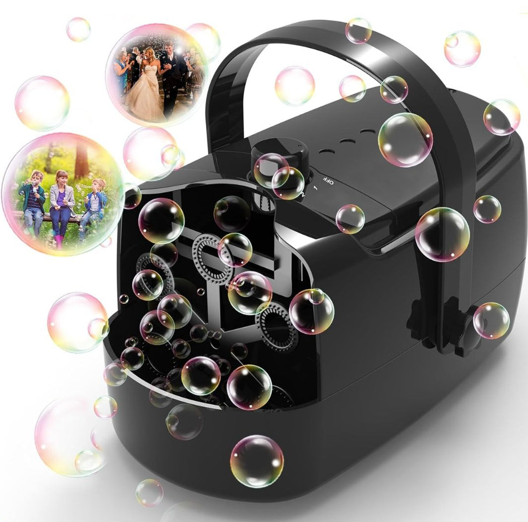 Machine À Bulles Automatique Pour Fêtes Et Jeux – Créez Des Moments Magiques Avec Des Bulles Colorées En Continu Bubble machine Electro Paris