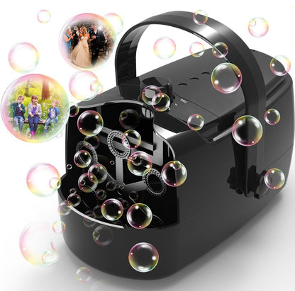 Machine À Bulles Automatique Pour Fêtes Et Jeux – Créez Des Moments Magiques Avec Des Bulles Colorées En Continu Bubble machine Electro Paris