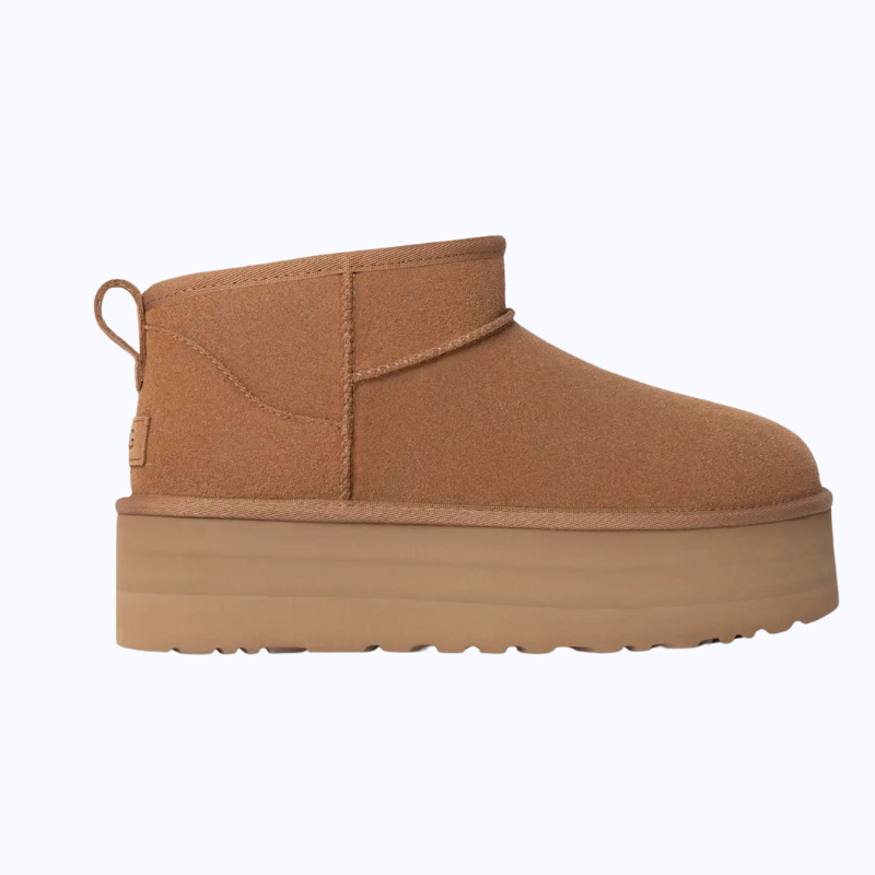 Bottes Ultra Mini Marron Pour Femmes – Doublure En Fourrure Chaude et Confort Exceptionnel Pour l’Hiver Women's Shoes Electro Paris