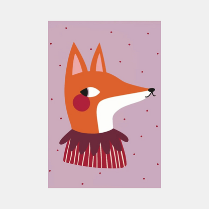 Art Mural pour Chambre de Bébé avec Animaux Colorés – Illustrations Ludiques pour Décor d'Enfant Affiches d'art Electro Paris 4 40x60cm Non encadré