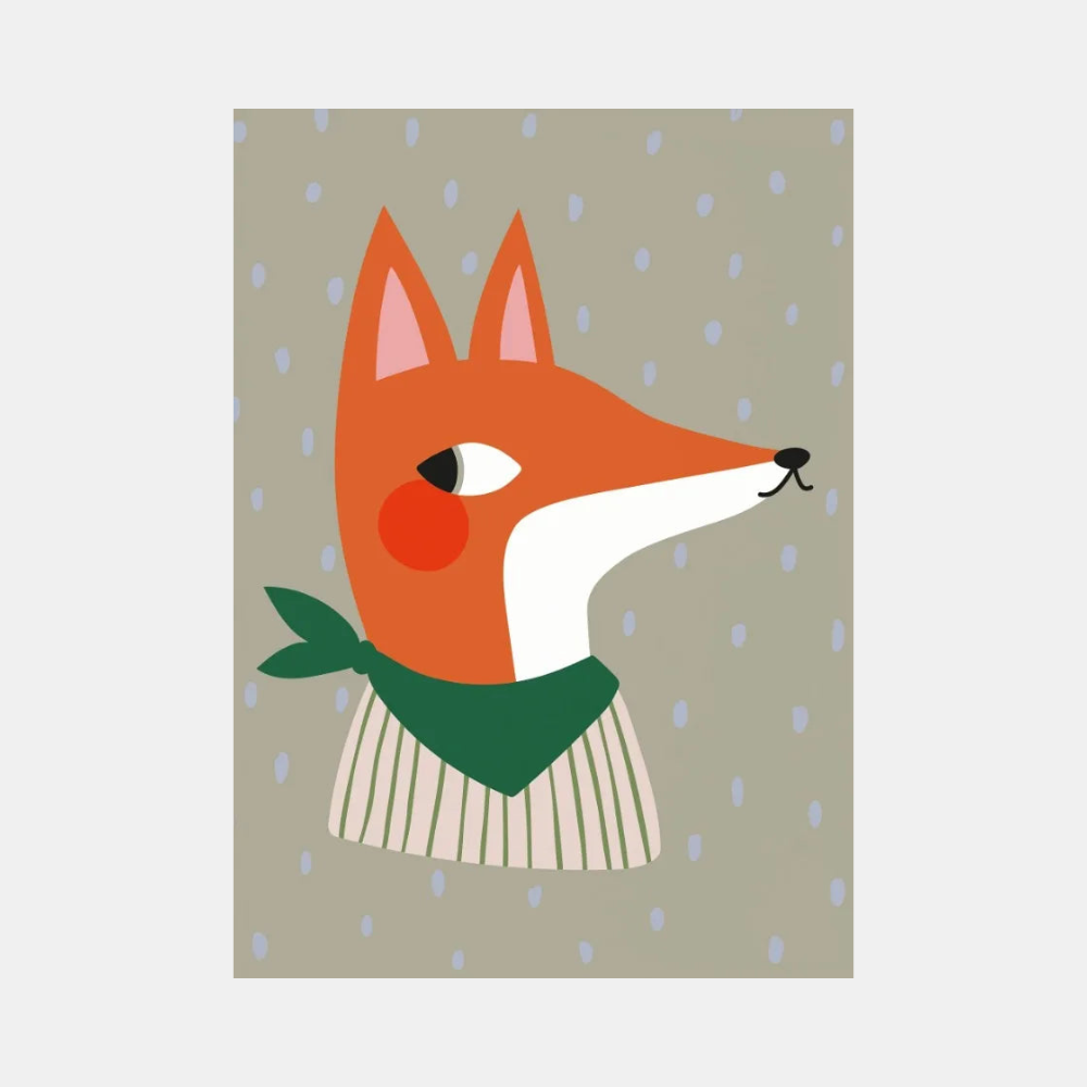 Art Mural pour Chambre de Bébé avec Animaux Colorés – Illustrations Ludiques pour Décor d'Enfant Affiches d'art Electro Paris 11 30x42cm Non encadré