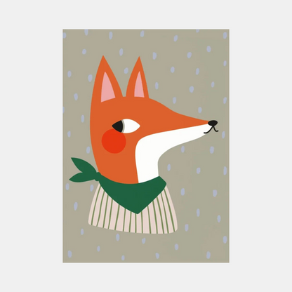 Art Mural pour Chambre de Bébé avec Animaux Colorés – Illustrations Ludiques pour Décor d'Enfant Affiches d'art Electro Paris 11 30x42cm Non encadré