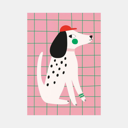 Art Mural pour Chambre de Bébé avec Animaux Colorés – Illustrations Ludiques pour Décor d'Enfant Affiches d'art Electro Paris 5 30x42cm Non encadré