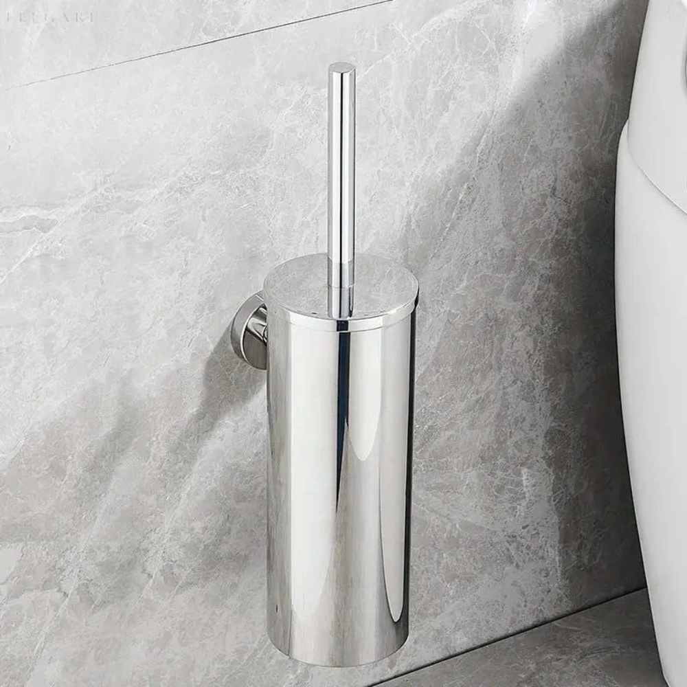 Brosse de Toilette – Brosse Murale Auto-Nettoyante pour Salle de Bain Moderne Bathroom Accessories Electro Paris Inoxydable Mur