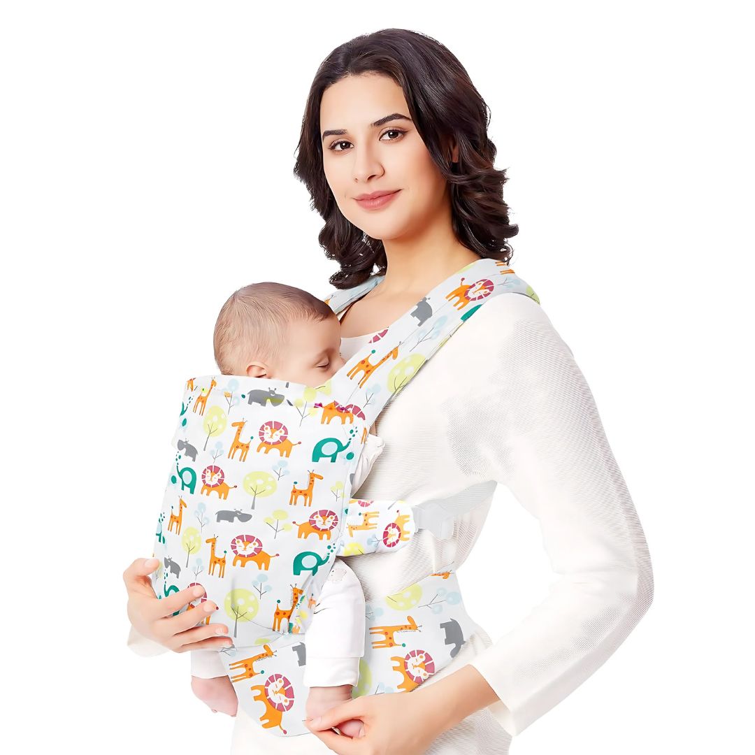 Porte-Bébé Ergonomique 4-en-1 Pour Nouveau-Nés Et Tout-Petits Avec Bretelles Rembourrées Et Ceinture Large Baby Carrier Electro Paris Animaux