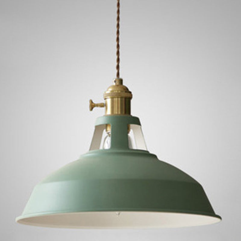 Lampe Suspendue – Lámpara Colgante Vintage De Estilo Industrial Ceiling lamp Electro Paris Vert