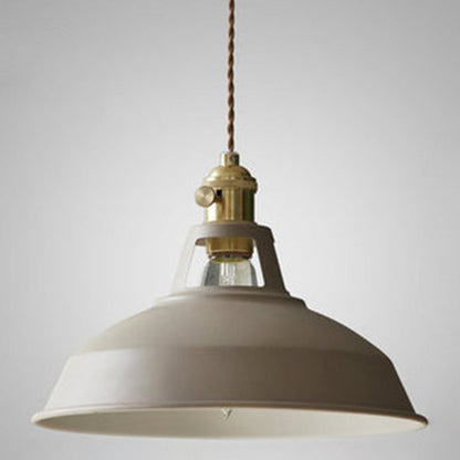 Lampe Suspendue – Lámpara Colgante Vintage De Estilo Industrial Ceiling lamp Electro Paris Kaki