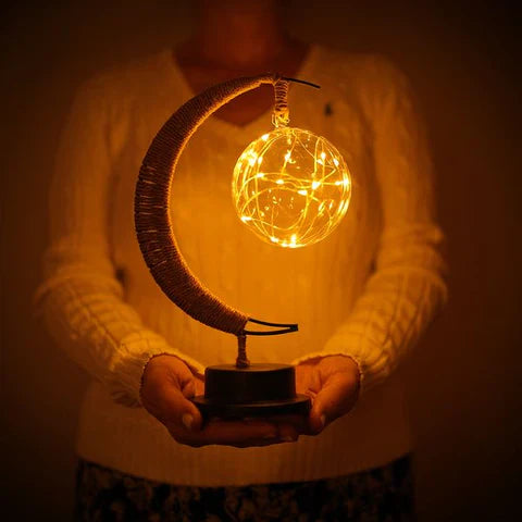 Lampe De Lune Décorative Avec Lumière Douce Pour Créer Une Ambiance Apaisante Et Céleste lampe de table Electro Paris