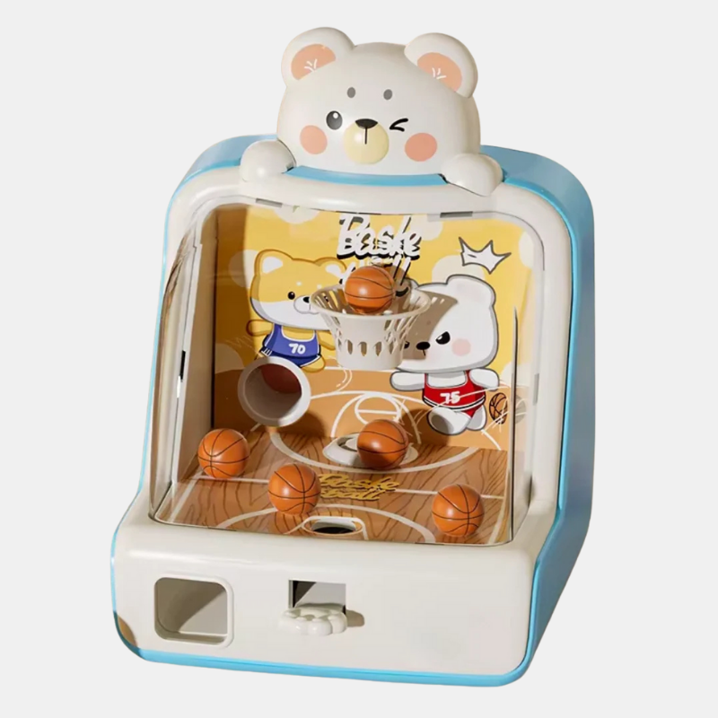 Jeu de Basket Réflexe Miniature – Jouet Sportif Interactif pour Enfants Luminaires suspendus Electro Paris Bleu