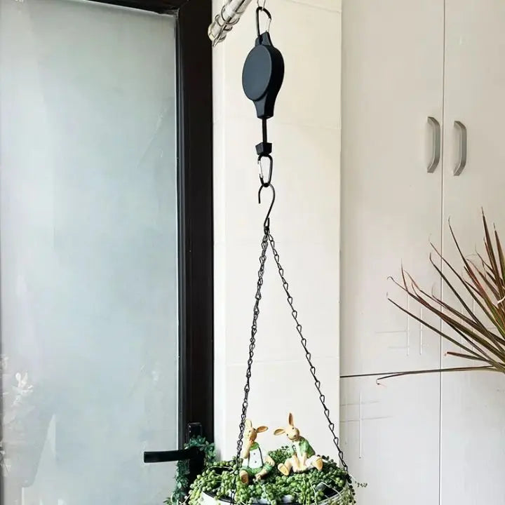 Système De Suspension Pour Plantes Avec Poulie Réglable Pour Un Entretien Simple Et Accessible Garden & DIY Electro Paris