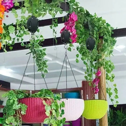 Système De Suspension Pour Plantes Avec Poulie Réglable Pour Un Entretien Simple Et Accessible Garden & DIY Electro Paris