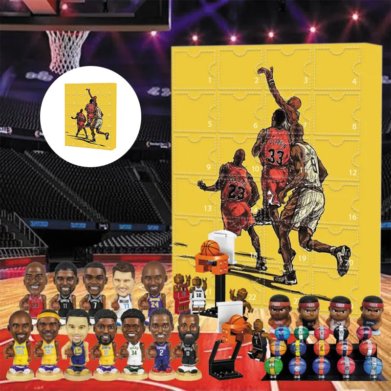 Calendrier De L’Avent Inspiré Du Basketball Pour Une Attente Festive Et Passionnée Advent calendar Electro Paris