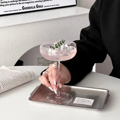 Verres À Cocktail En Cristal Faits Main – Set De 6