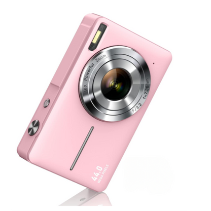 Appareil Photo Numérique Vintage Portable avec Écran HD et Design Rétro Caméra Electro Paris Rosa