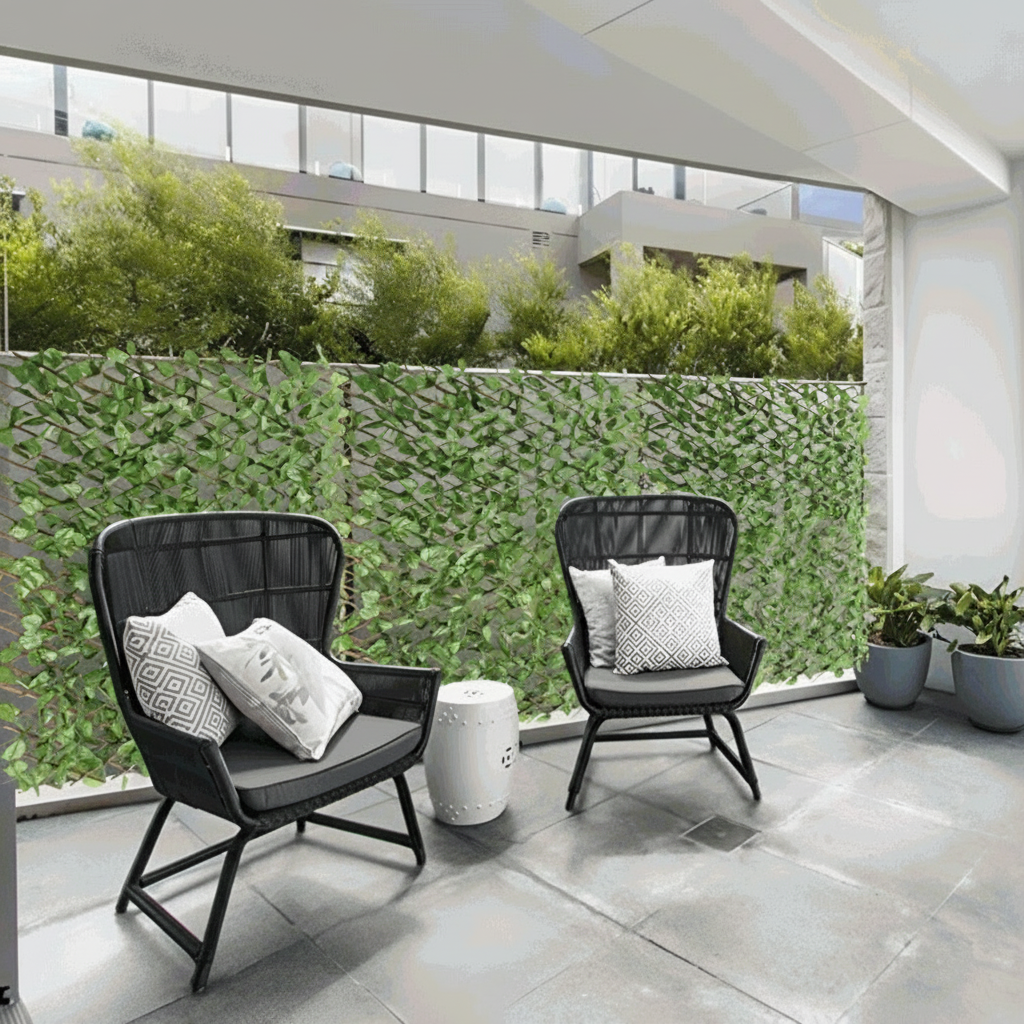 Gazon Artificiel Avec Feuillage 3D Réaliste Et Cadre En Bois Pour Jardin Et Balcon Garden Decor Electro Paris